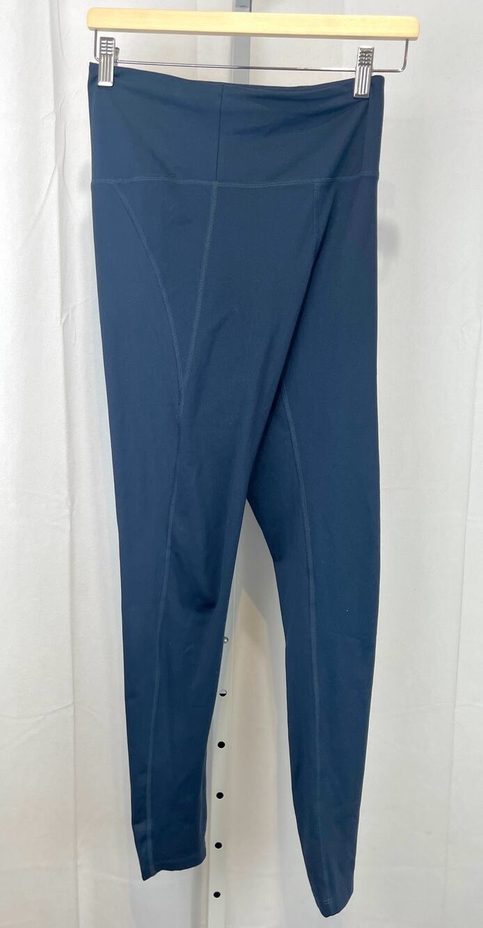 GIRLFRIEND COLLECTIVE Pull On Leggings High Rise Stretch Navy Blue Size M